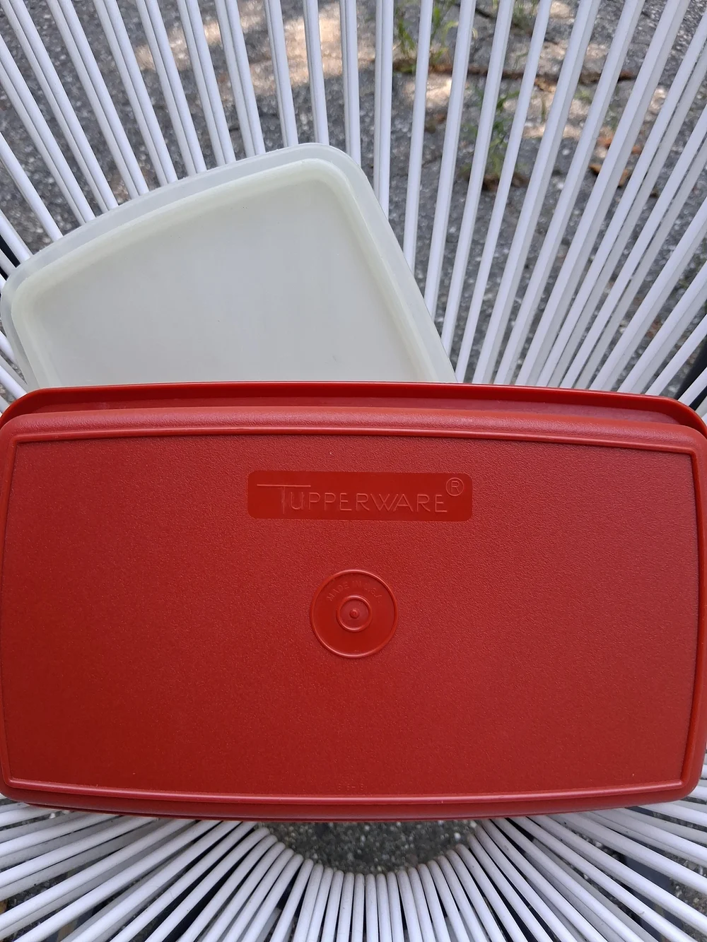 Tupperware this vintage